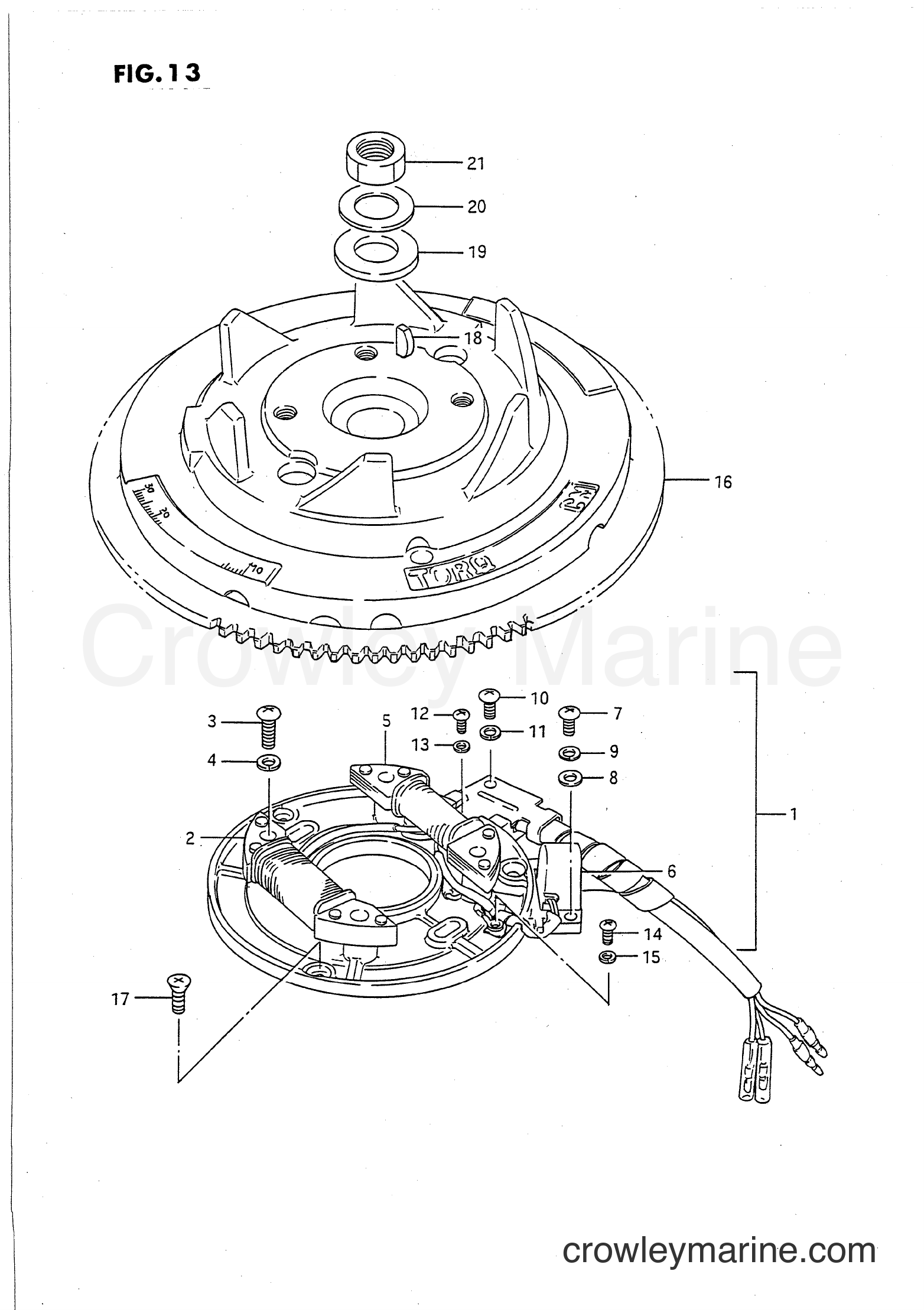 Suzuki Marine PU40 - MAGNETO