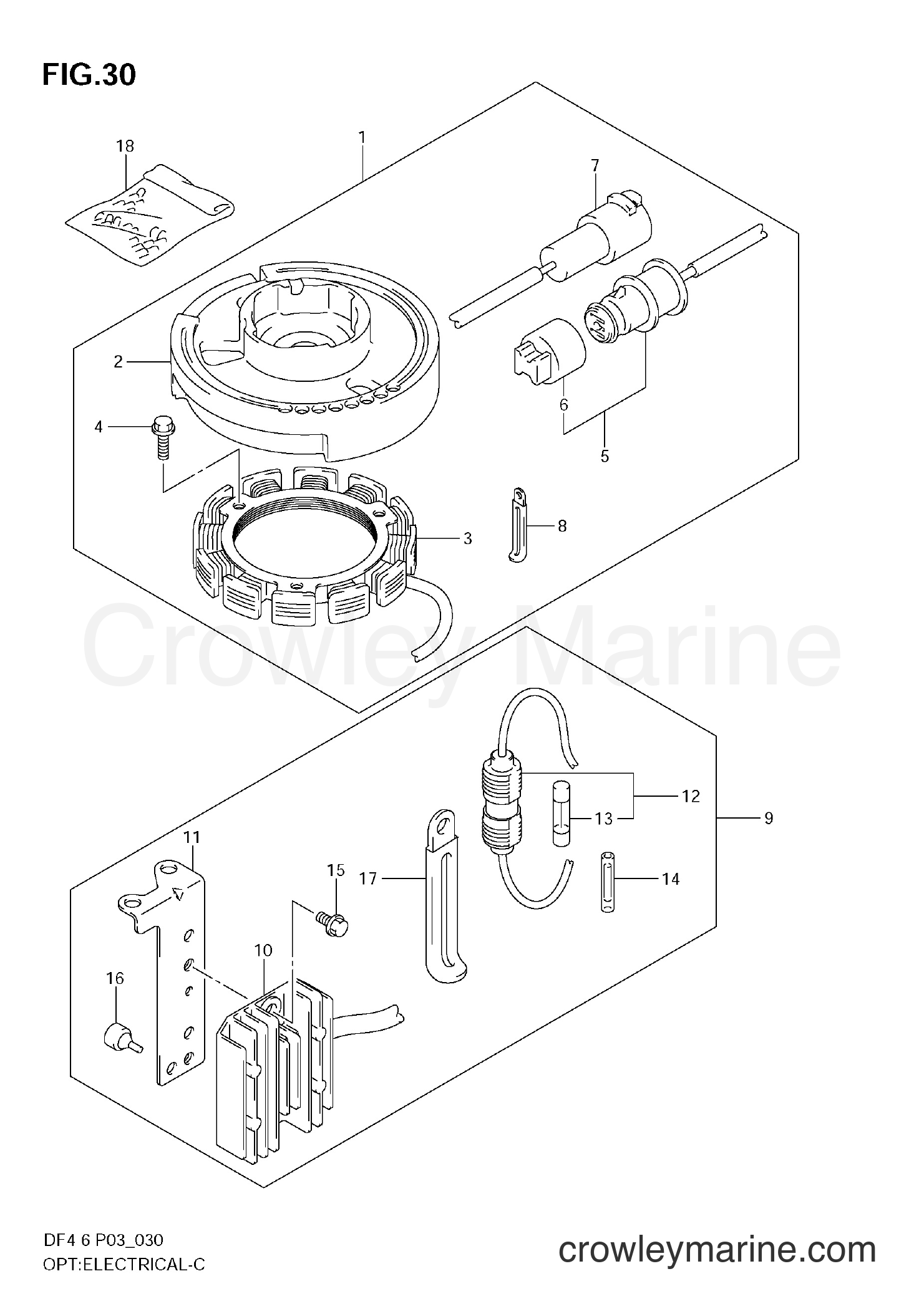 Suzuki Marine DF4 - OPT : ELECTRICAL