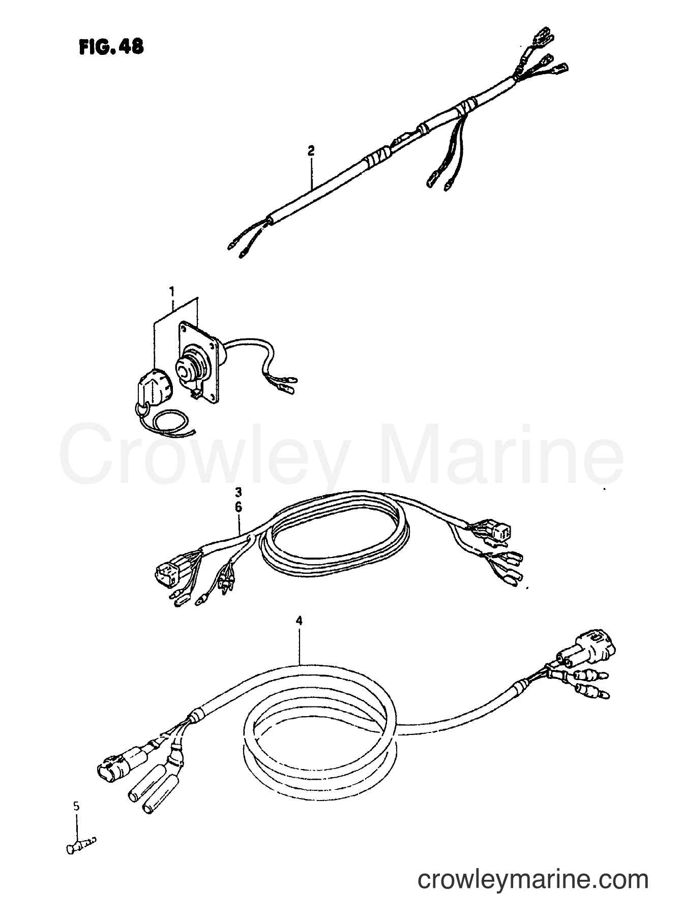 Suzuki Marine DT55 - HARNESS