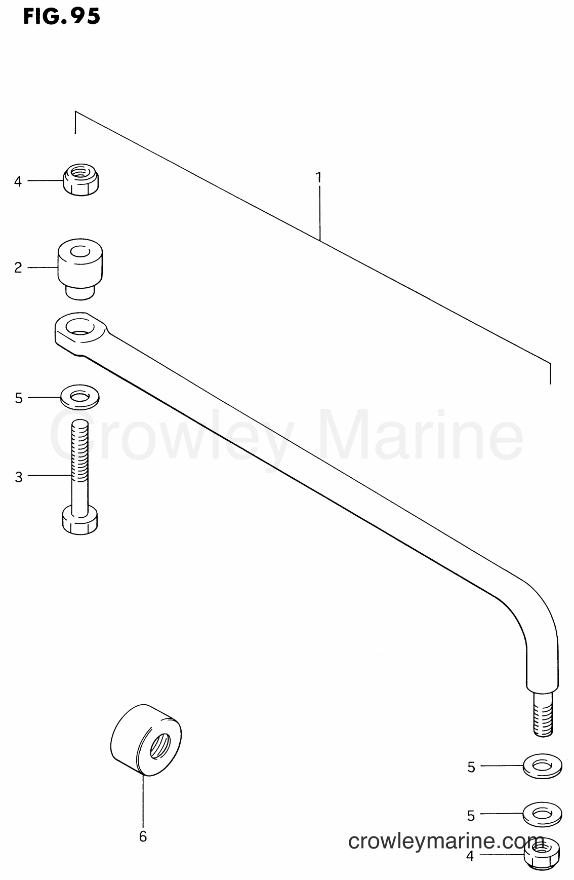 Suzuki Marine DT200G - TIE ROD