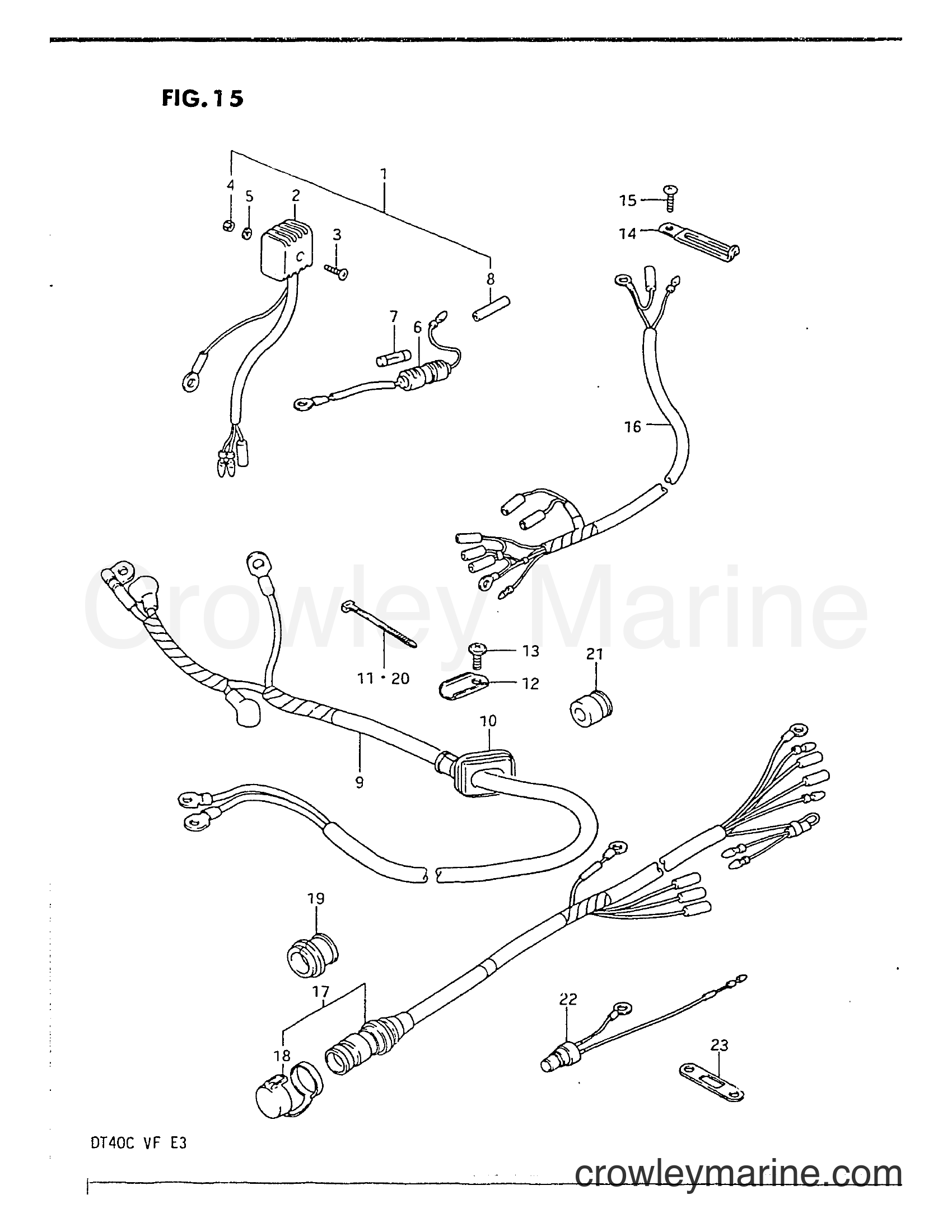 Suzuki Marine DT40 - ELECTRICAL (1)