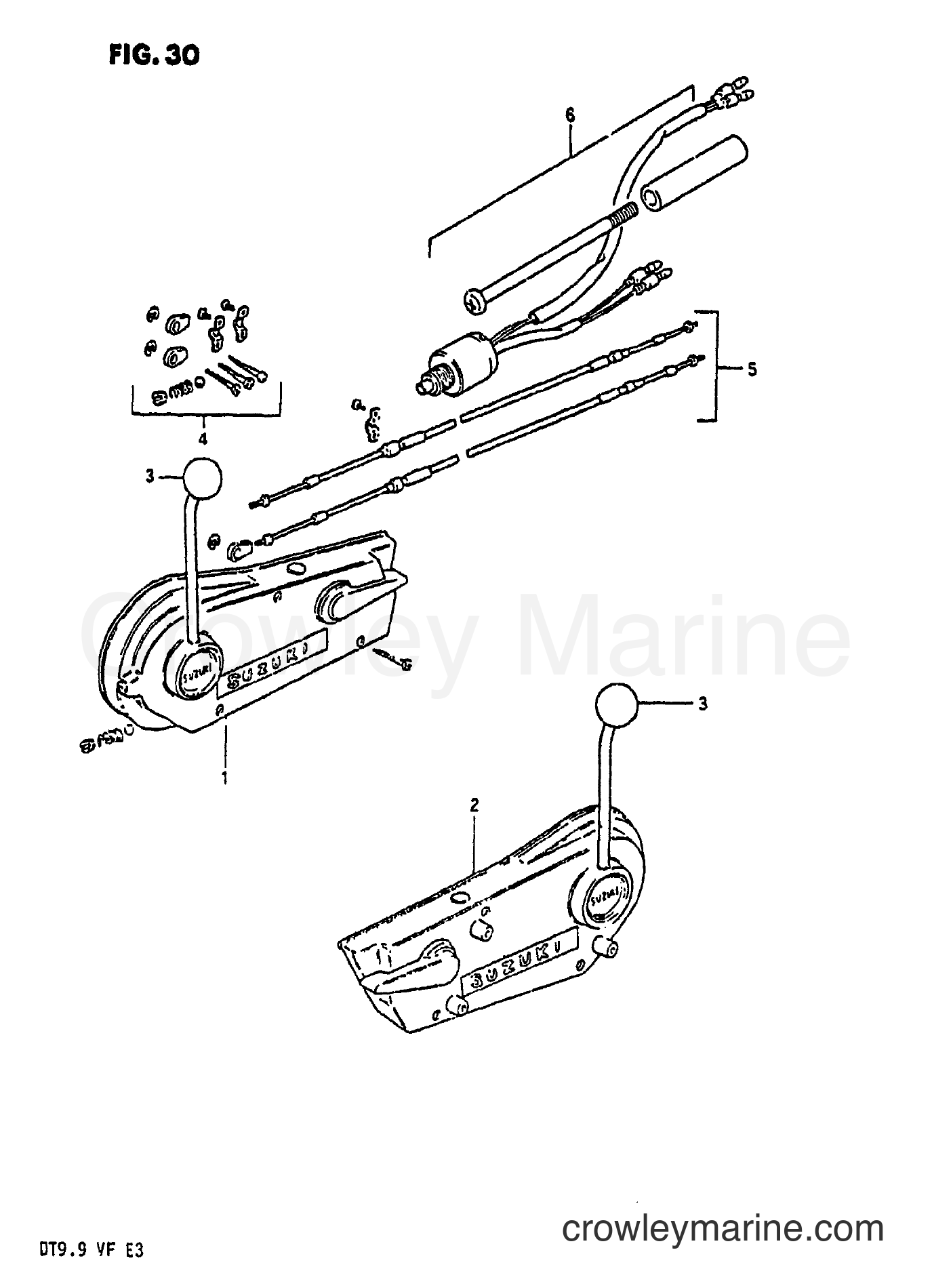 Suzuki Marine DT9.9 - REMOTE CONTROL (2)