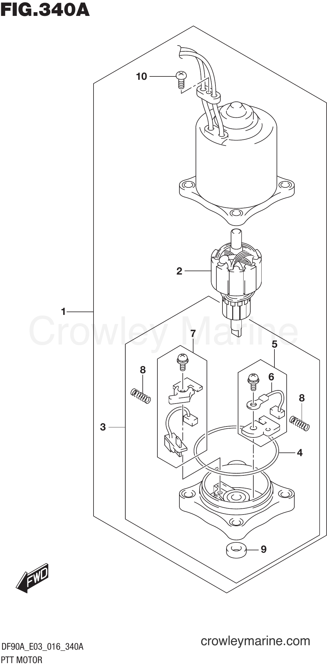 Suzuki Marine DF70A 610001~ - PTT MOTOR