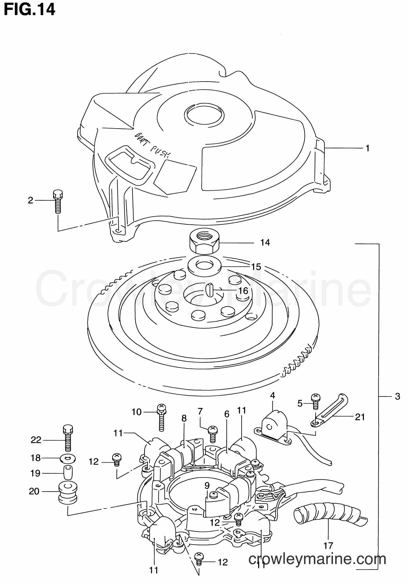Suzuki Marine DT100 - MAGNETO (MODEL:89)