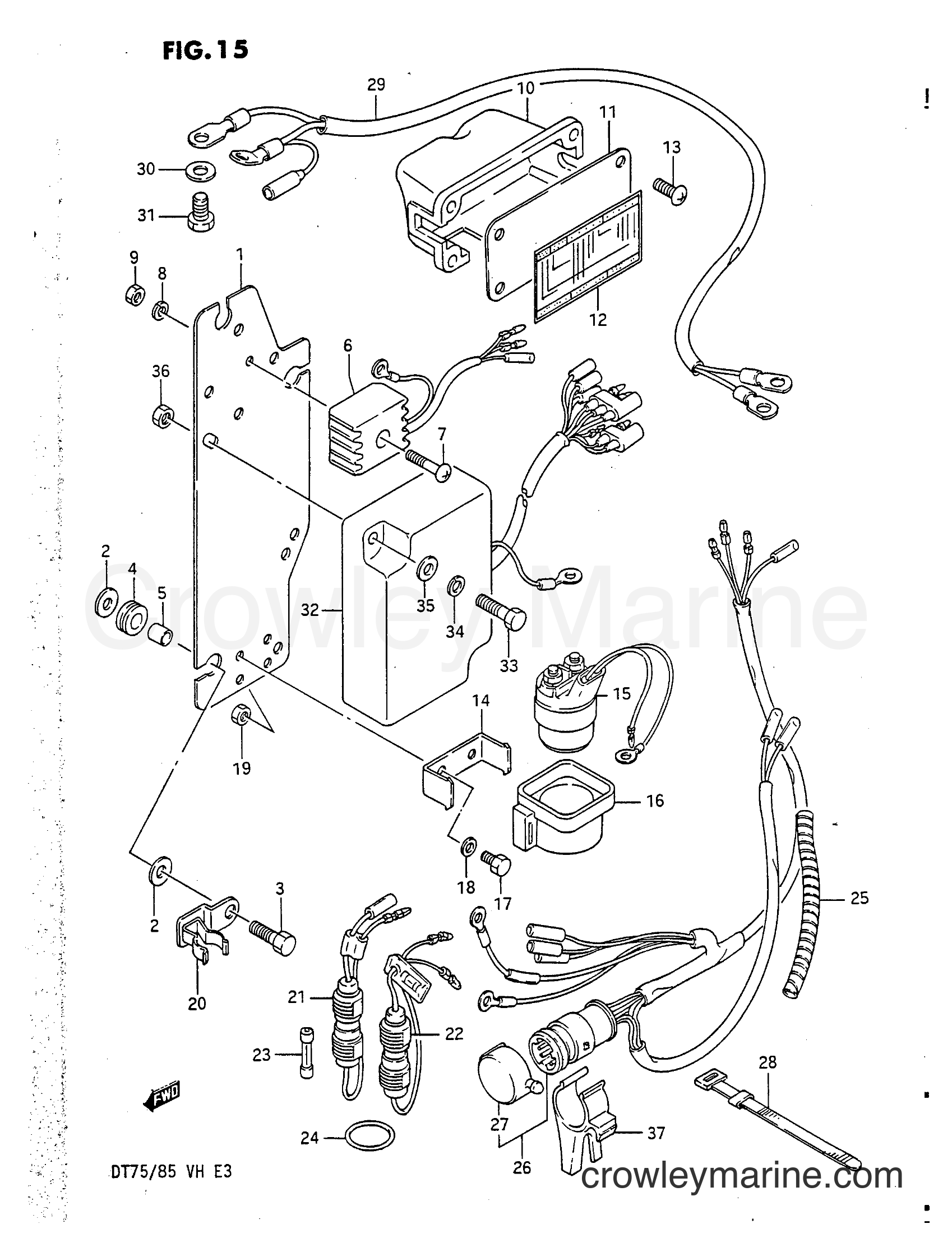 Suzuki Marine DT75 - ELECTRICAL (1)