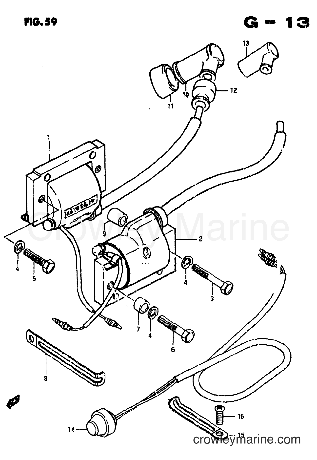 Suzuki Marine DT9 - ELECTRICAL