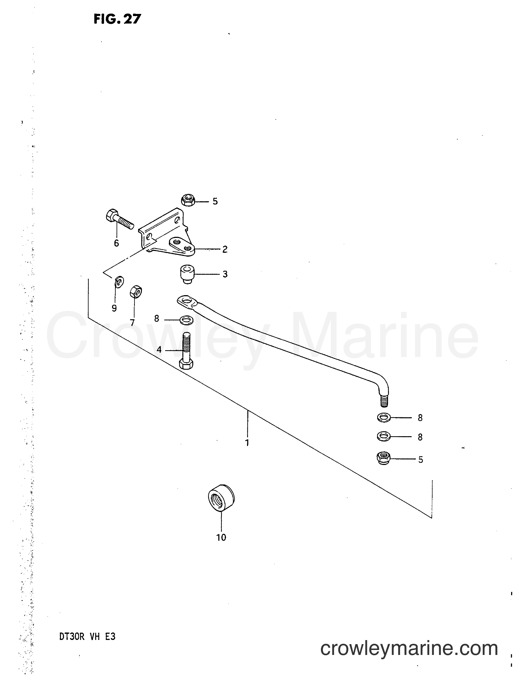 Suzuki Marine DT30 - DRAG LINK