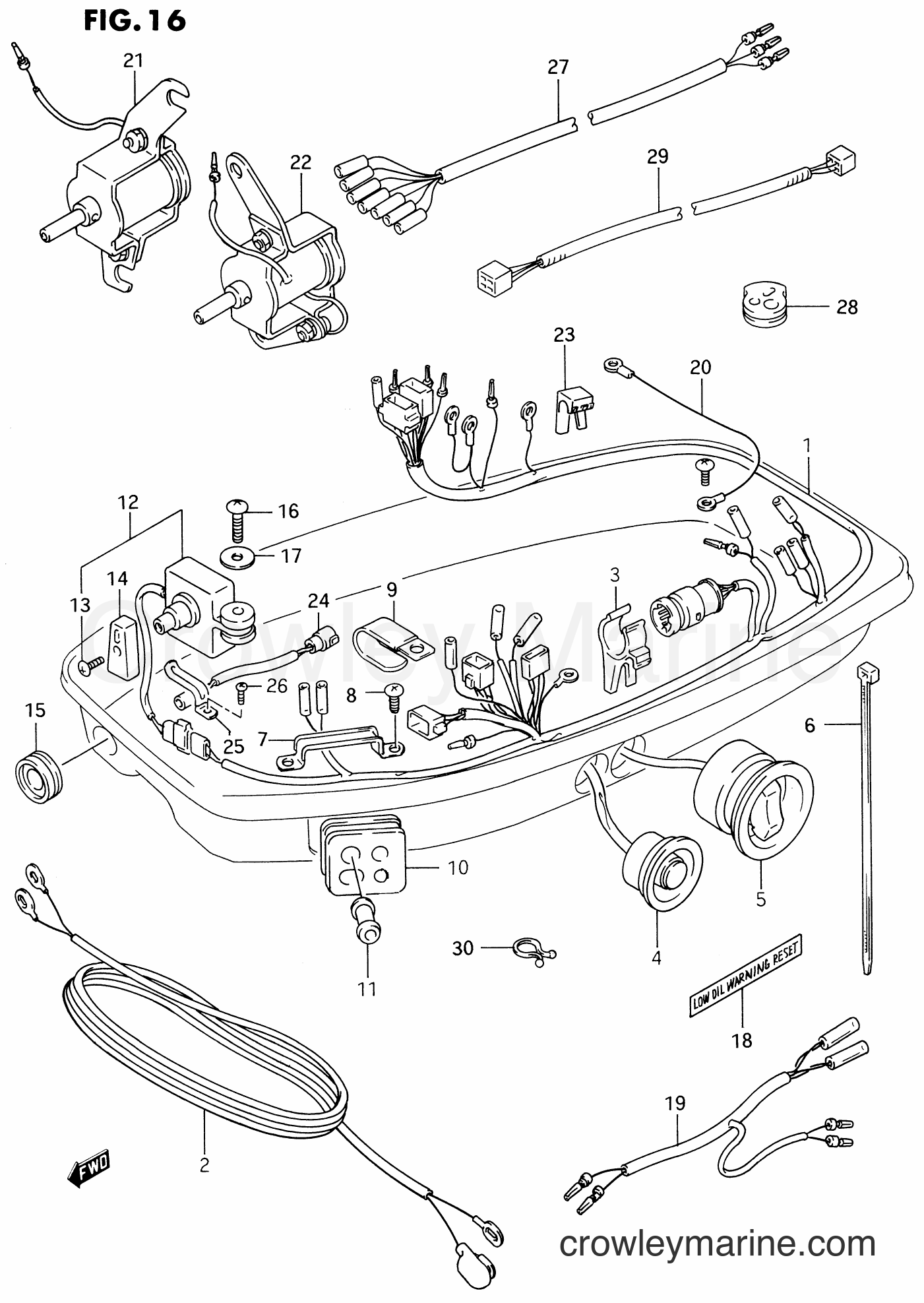 Suzuki Marine DT85 - HARNESS