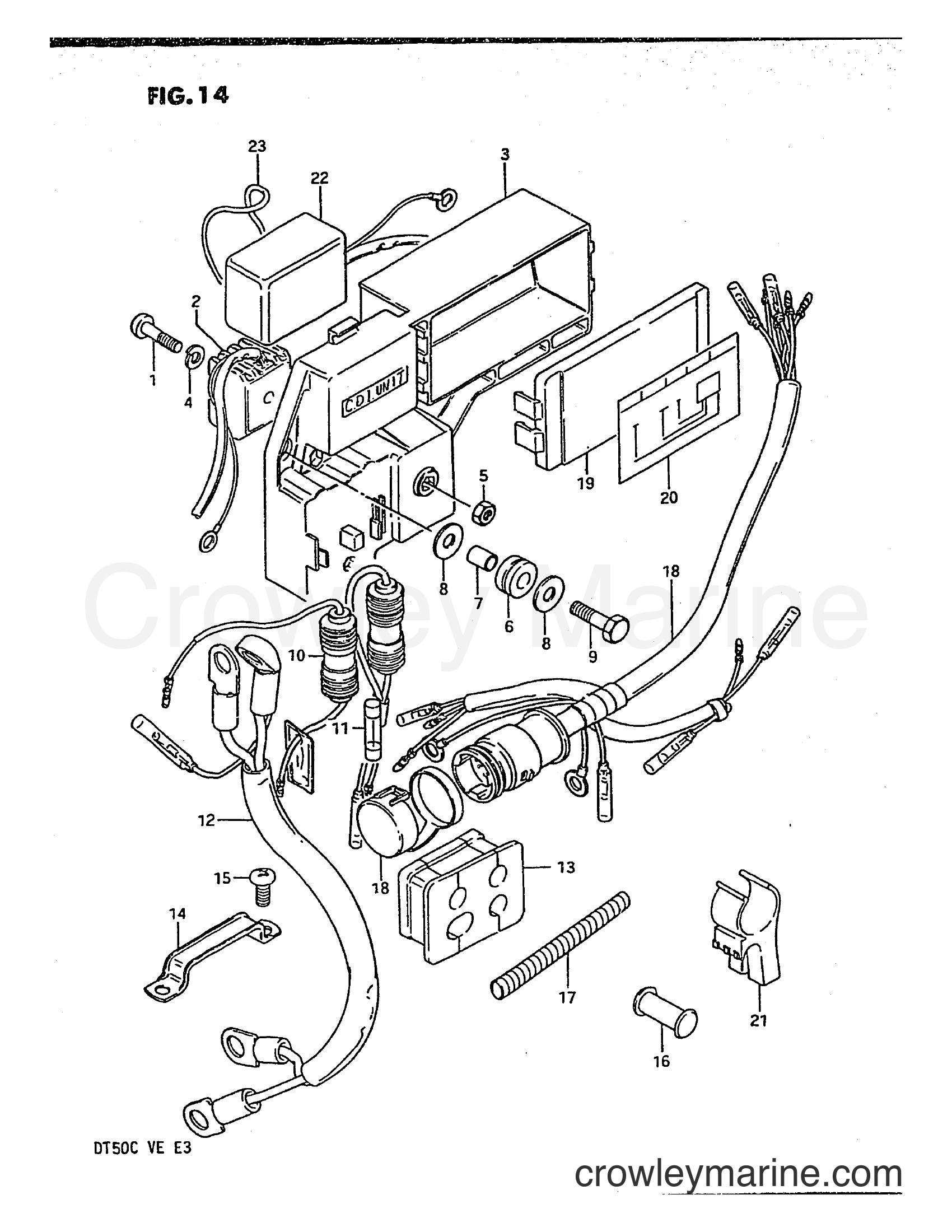 Suzuki Marine DT50 - ELECTRICAL (1)