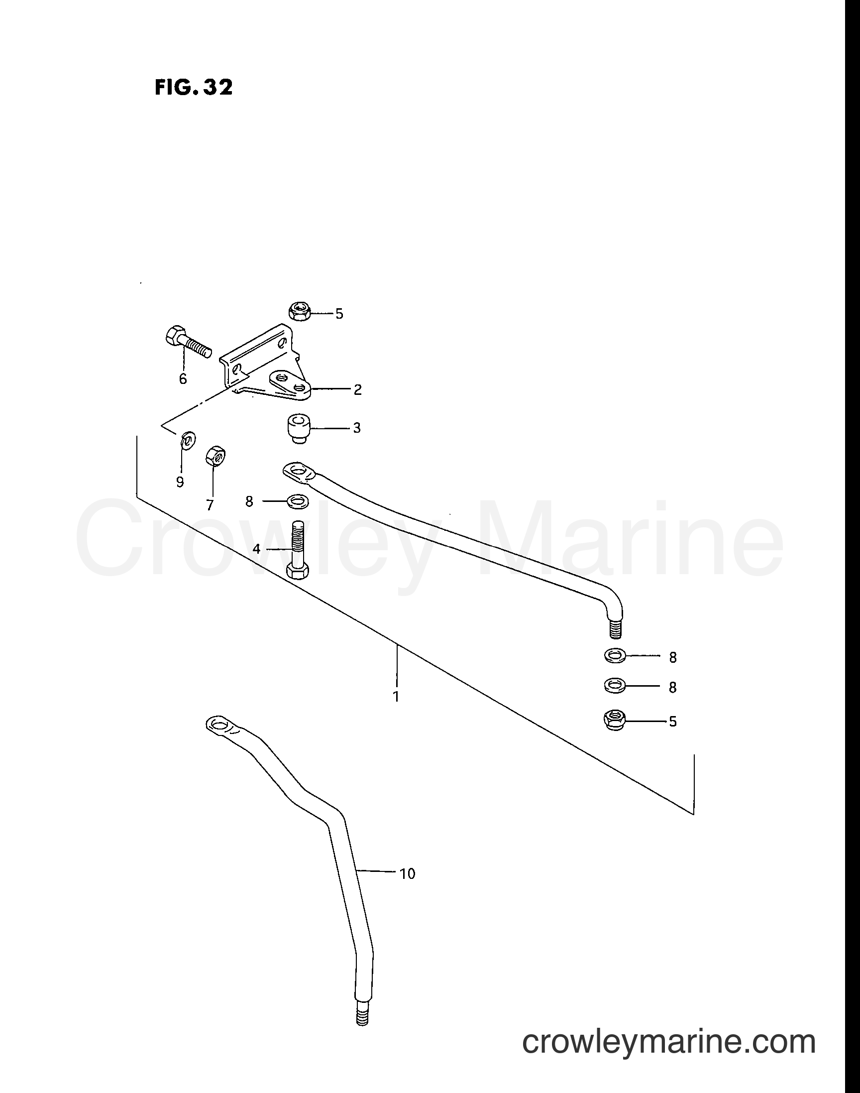 Suzuki Marine DT25C - Drag Link