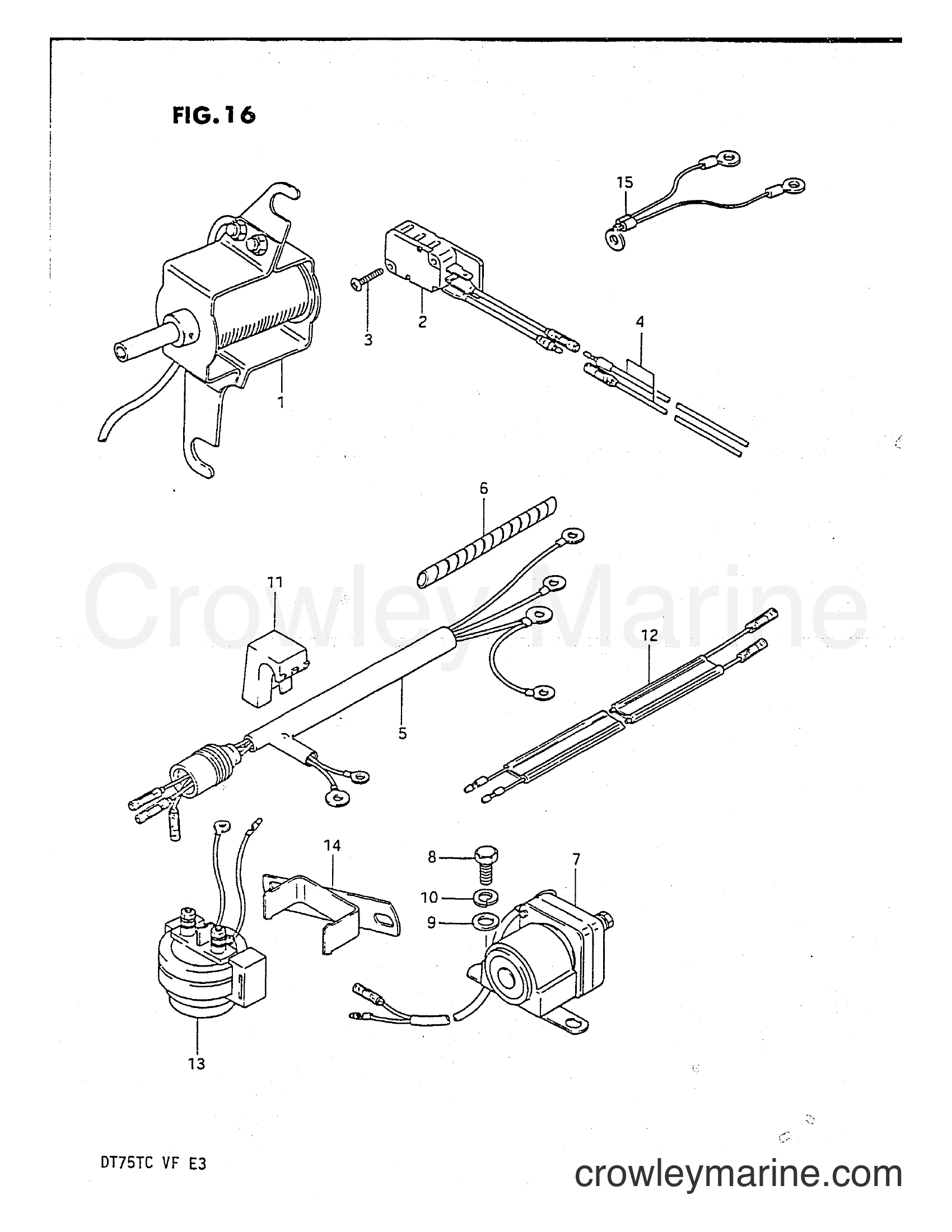 Suzuki Marine DT75 - ELECTRICAL (2)