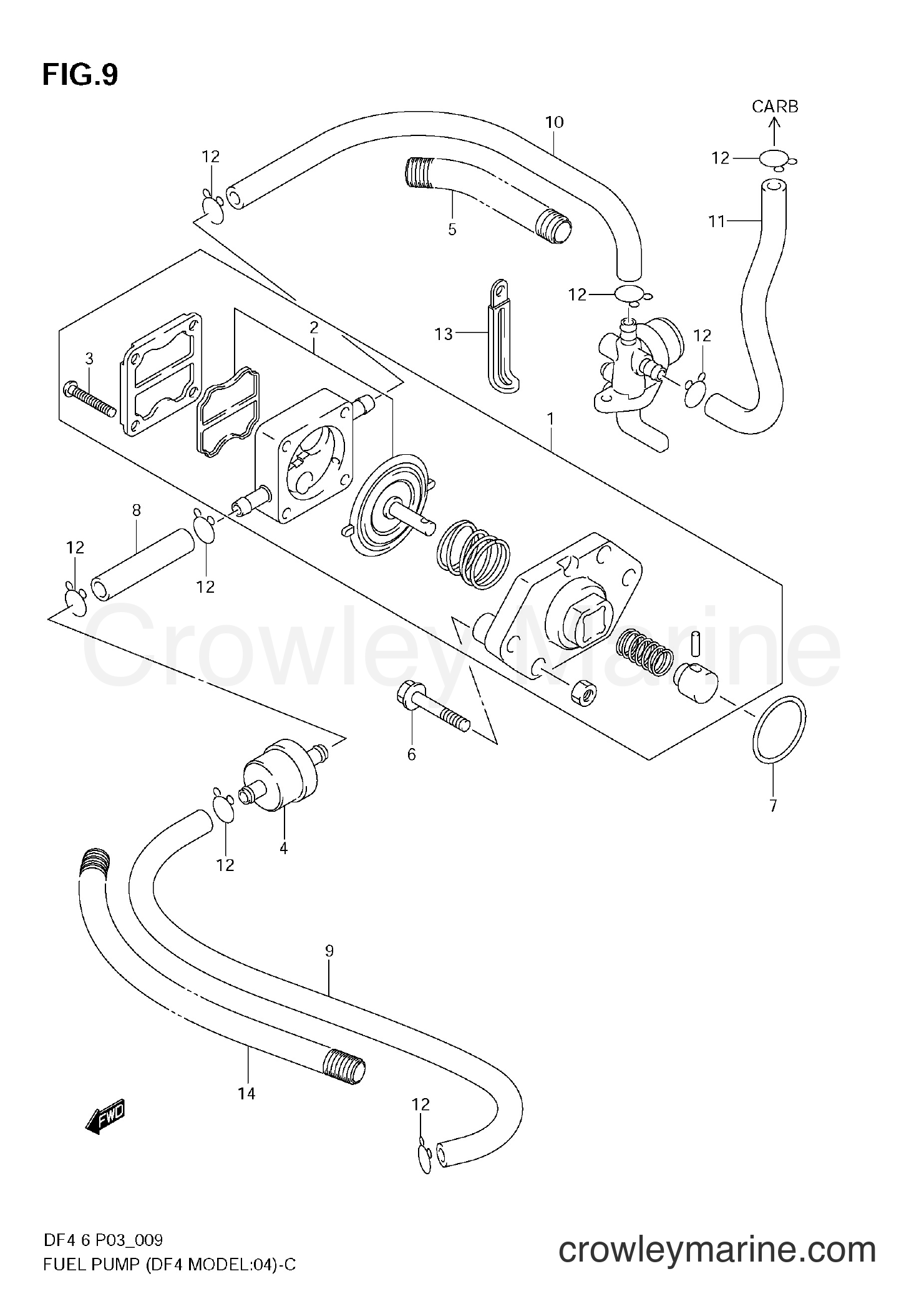 Fuel Pumps 15100-91J02 Fuel Pump For Suzuki For Outboard DF4 DF6 - Foto 5