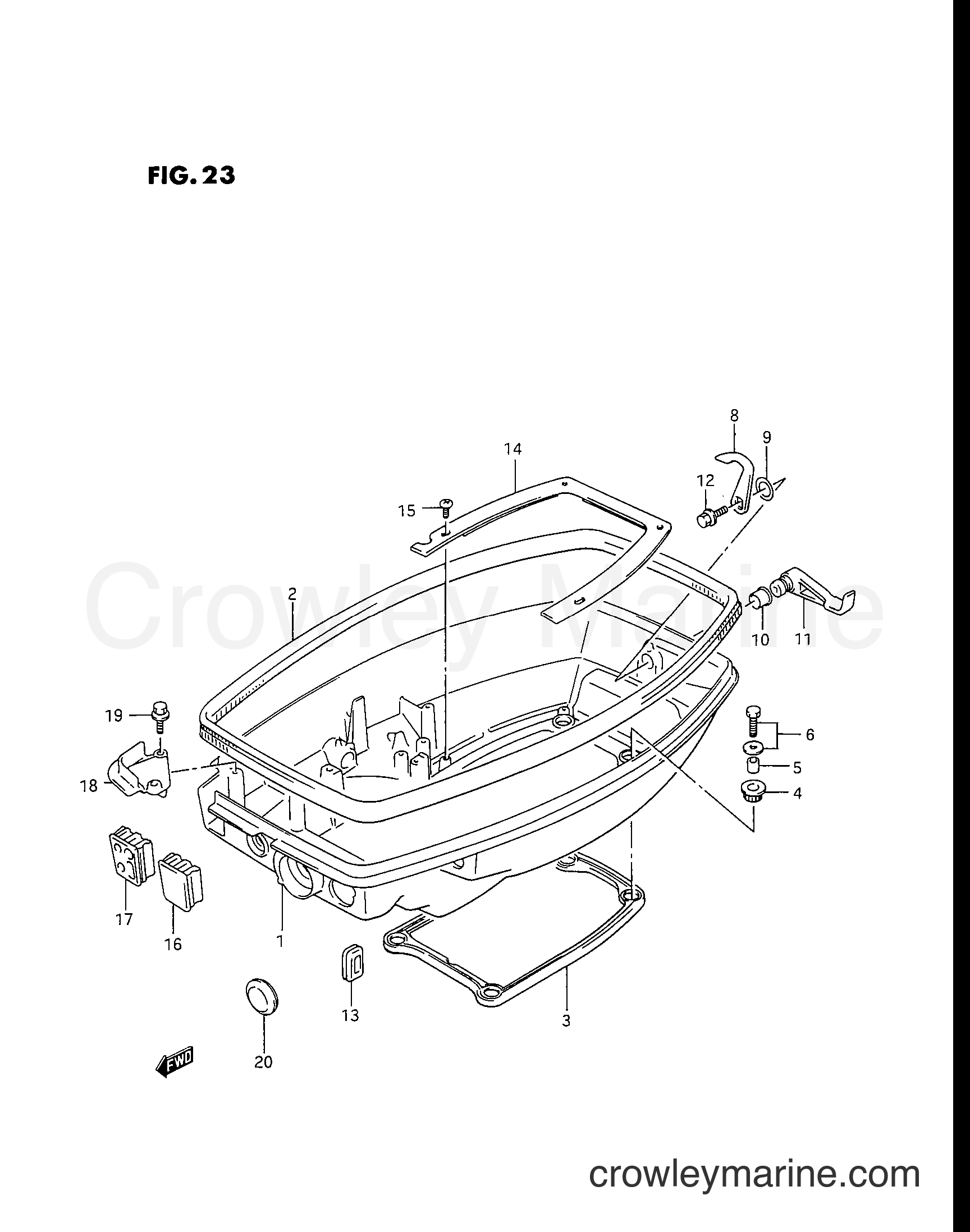Suzuki Marine DT25C - Under Cover