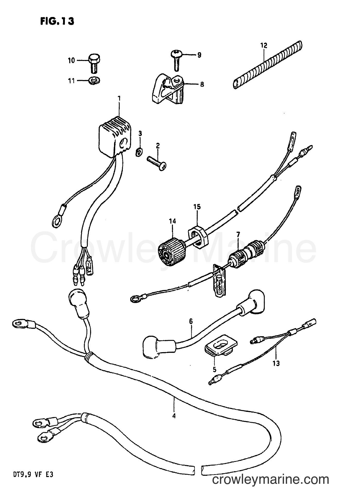 Suzuki Marine DT9.9 - ELECTRICAL (1)