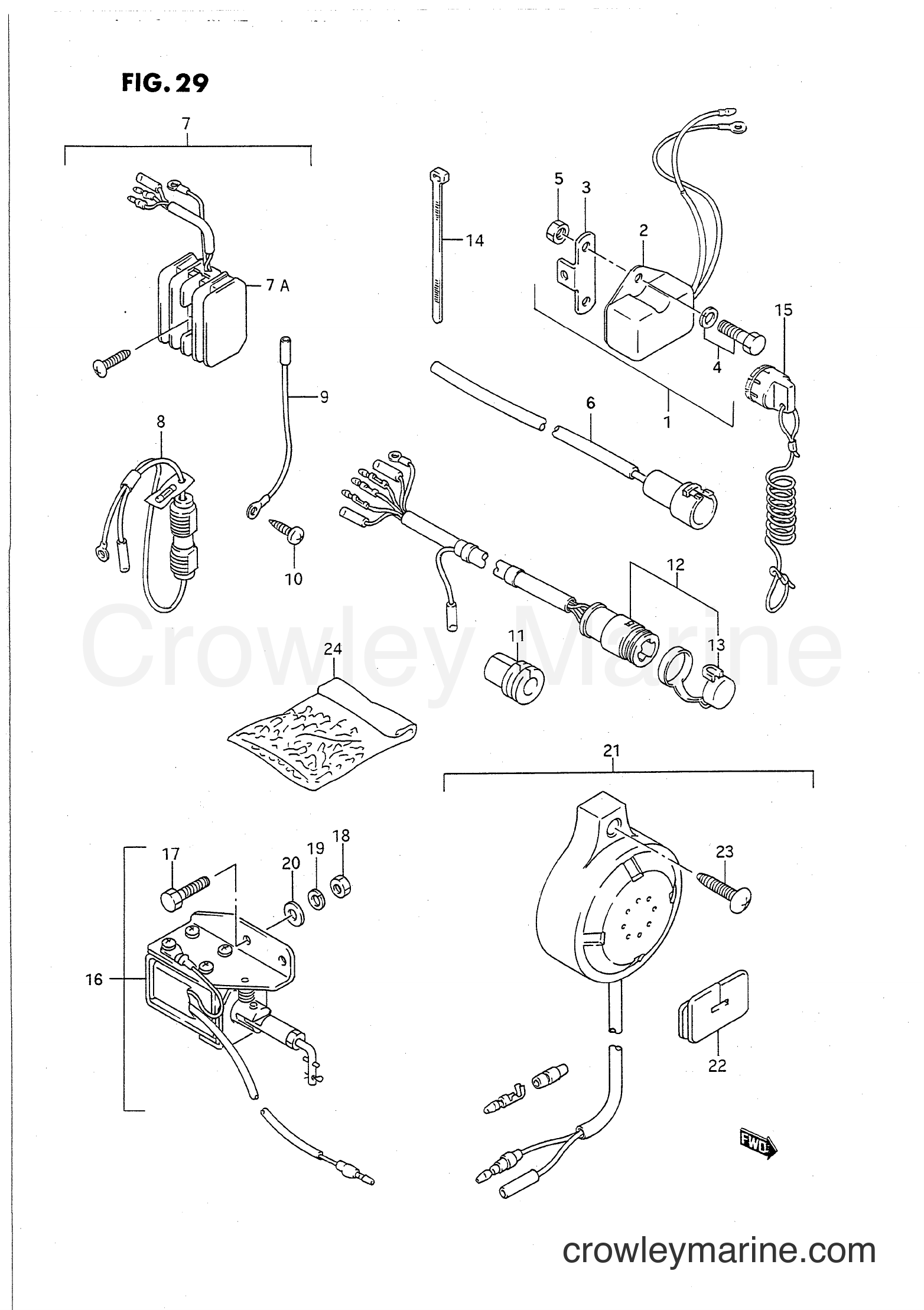 Suzuki Marine DT15C - OPT : ELECTRICAL (2)