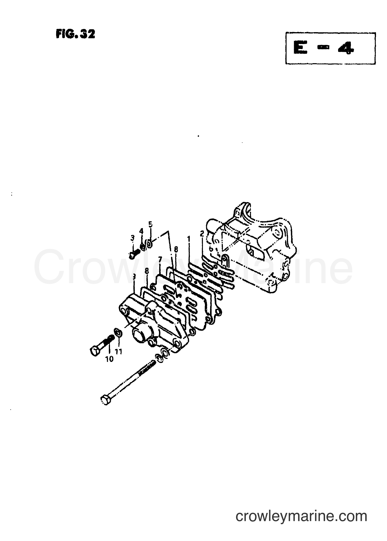 Suzuki Marine DT2 - REED VALVE