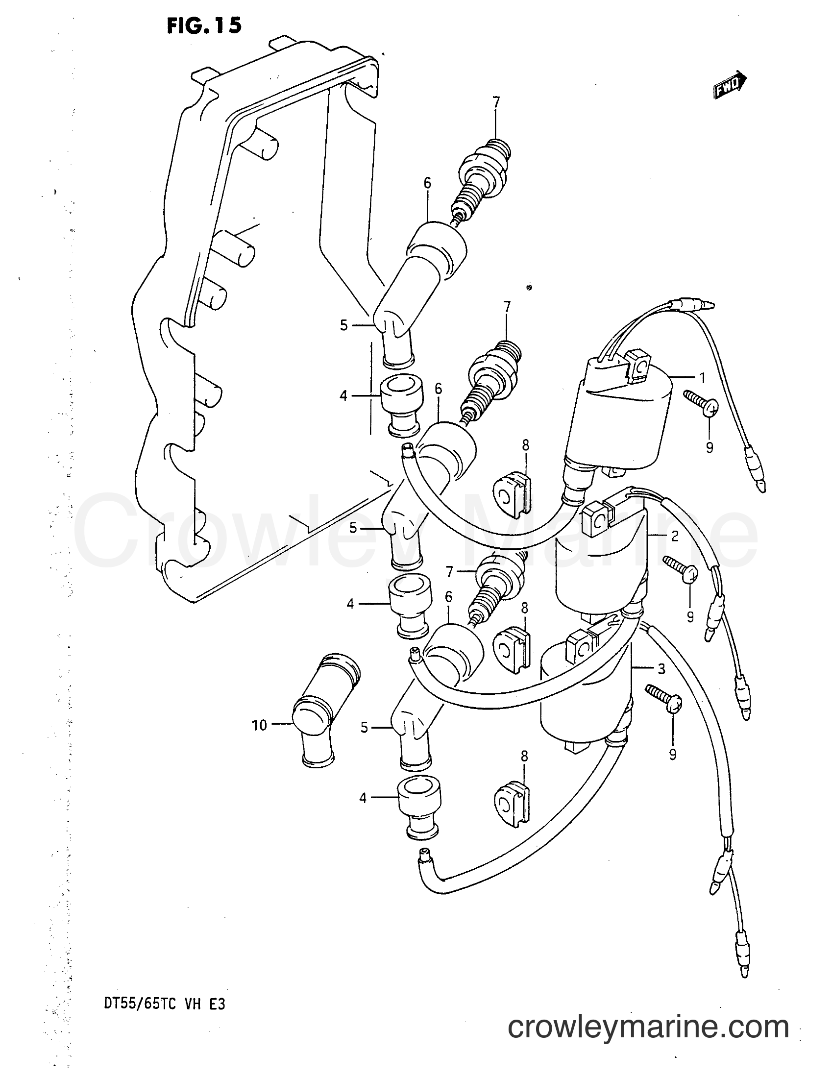 Suzuki Marine DT55 - IGNITION