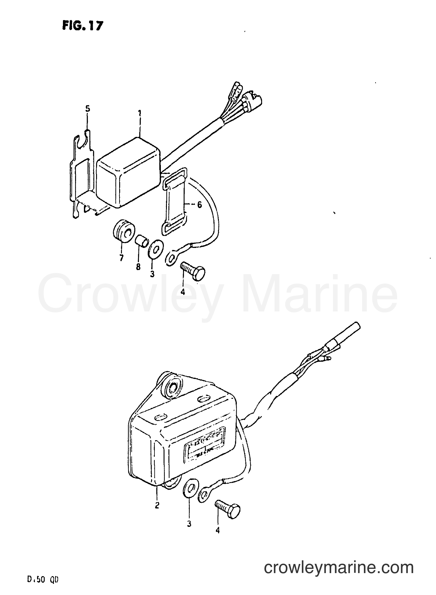 Suzuki Marine DT50 - C.D.I.UNIT