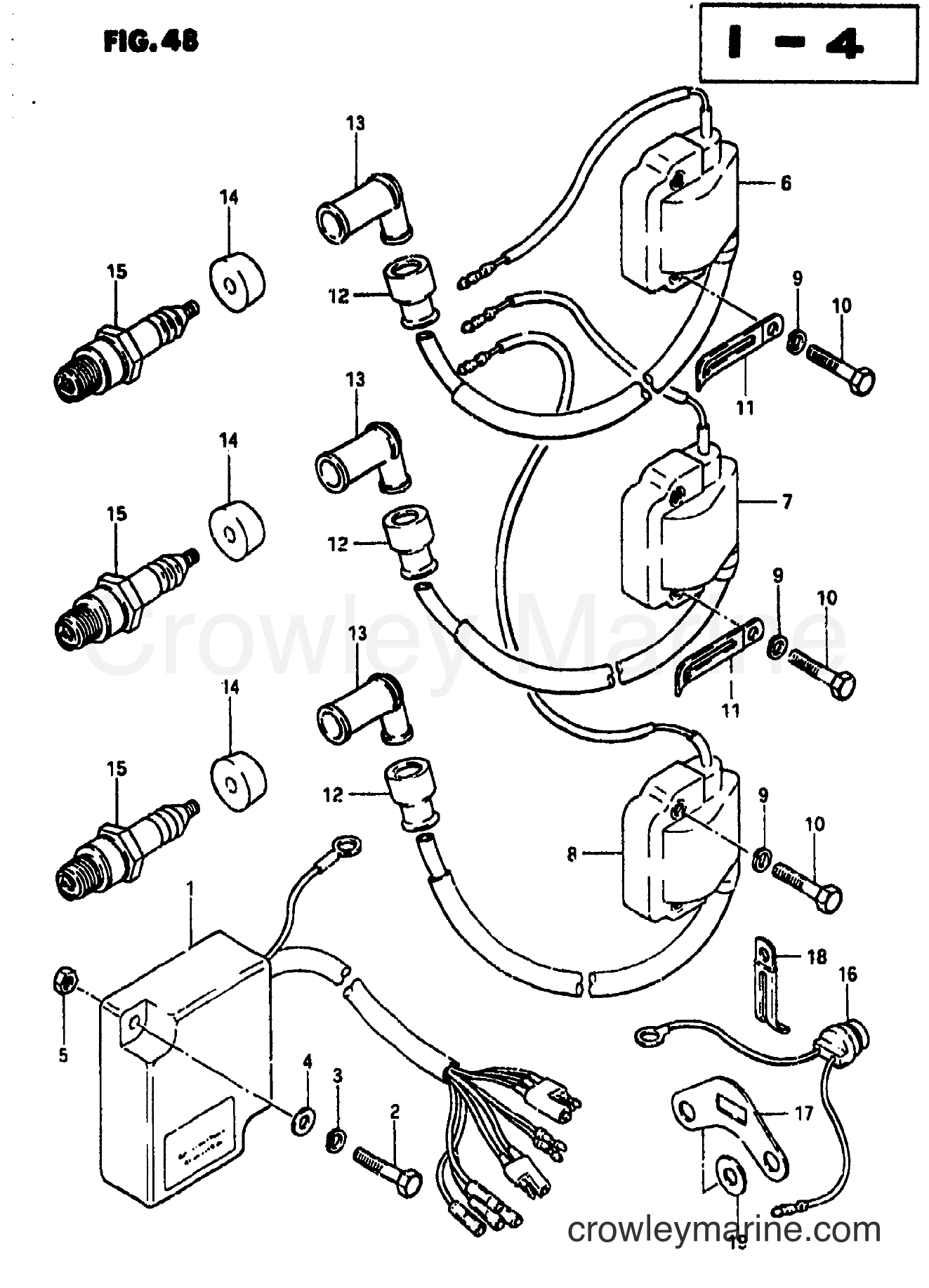 Suzuki Marine DT50H - ELECTRICAL (1)