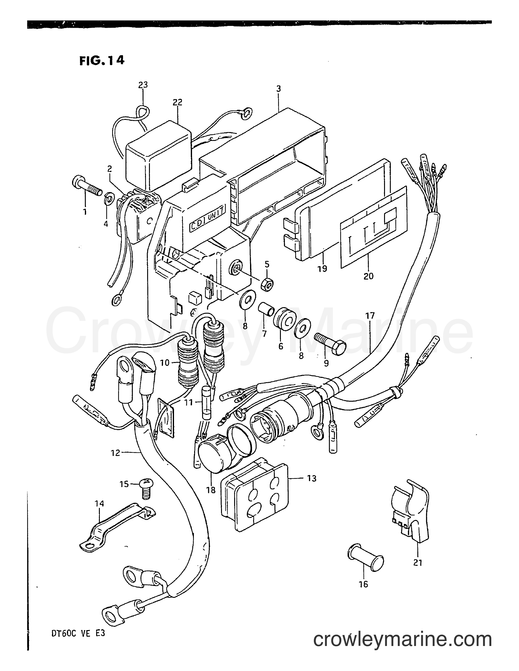 Suzuki Marine DT60C - ELECTRICAL (1)
