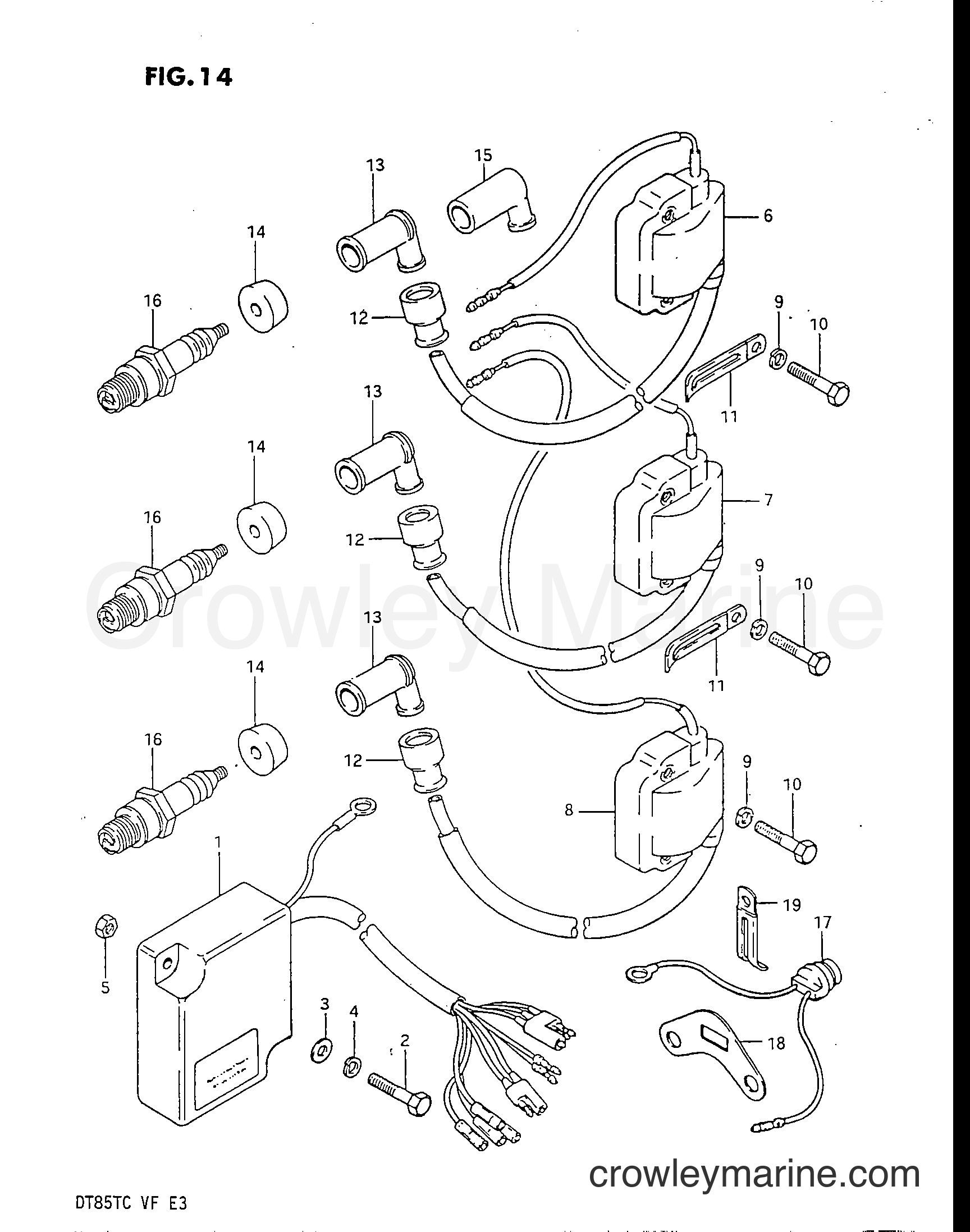 Suzuki Marine DT85 - IGNITION