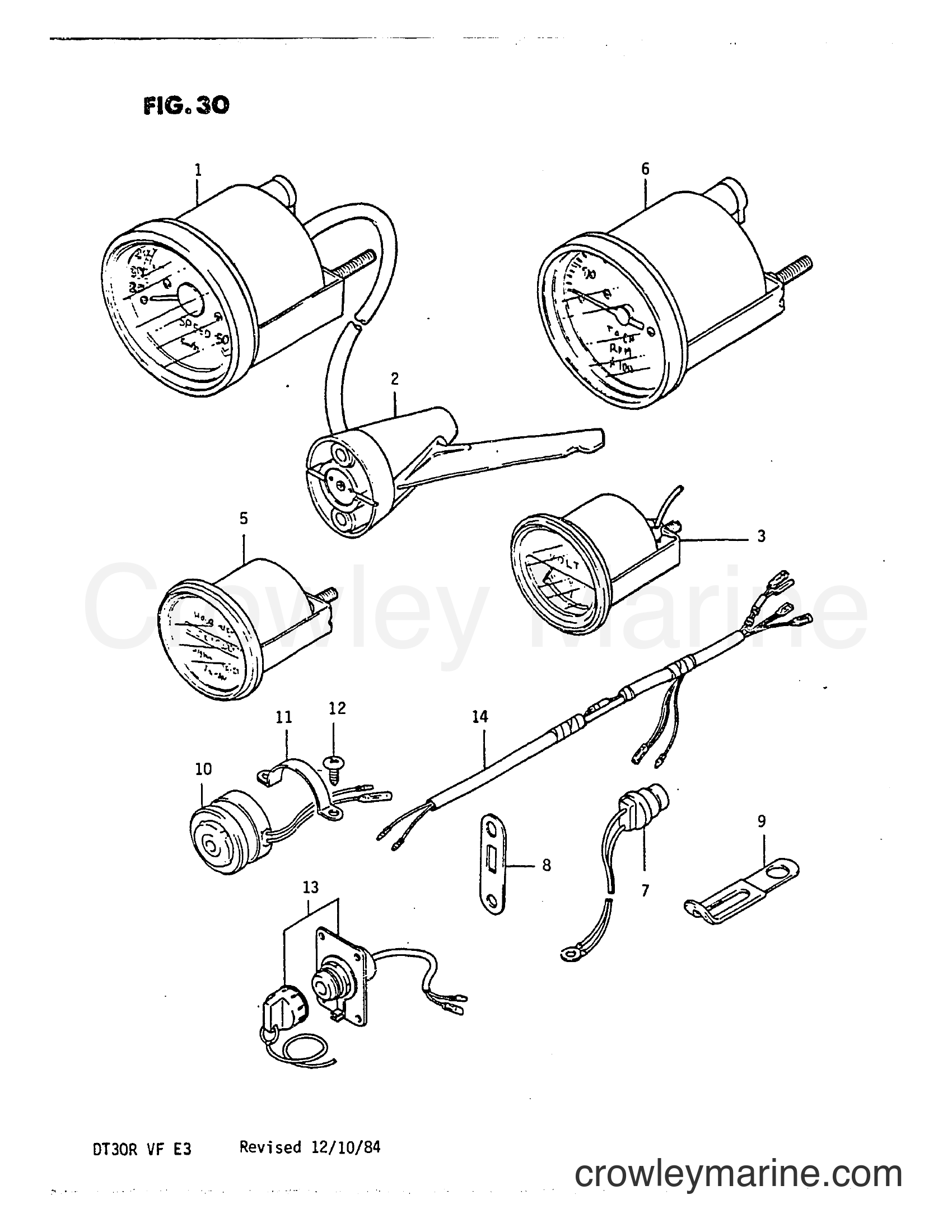 Suzuki Marine DT30 - OPTIONAL : ELECTRICAL