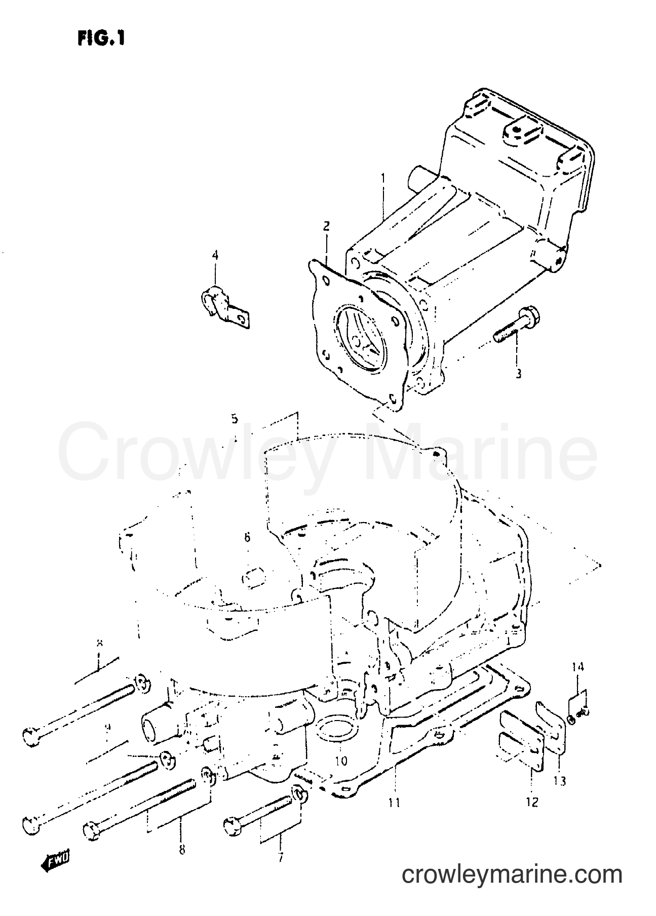 Suzuki Marine DT2.2 - CYLINDER (MODEL : 86~89)