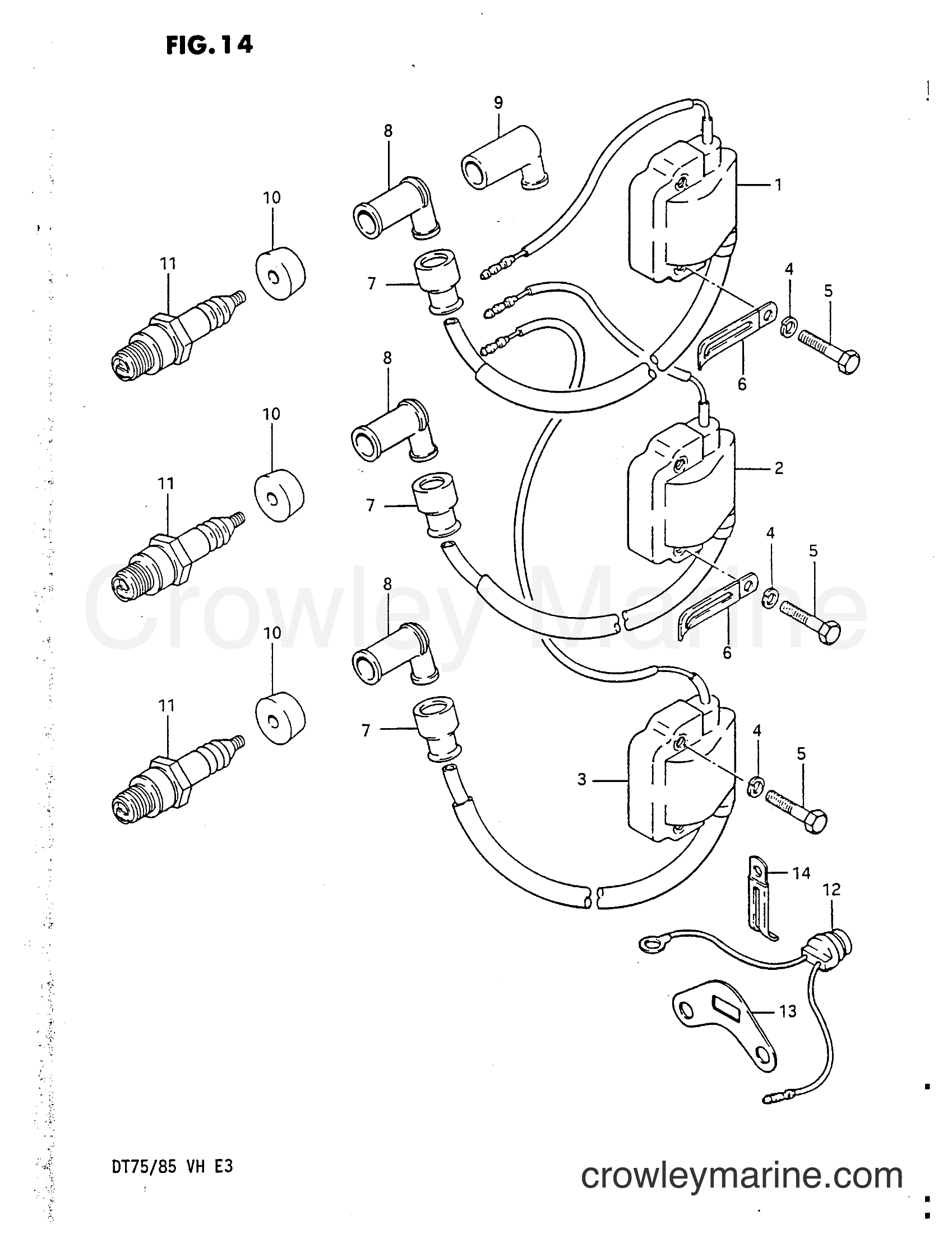Suzuki Marine DT75 - IGNITION