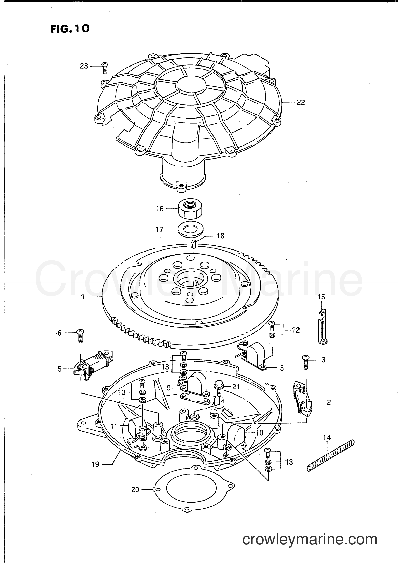 Suzuki Marine PU85 - MAGNETO