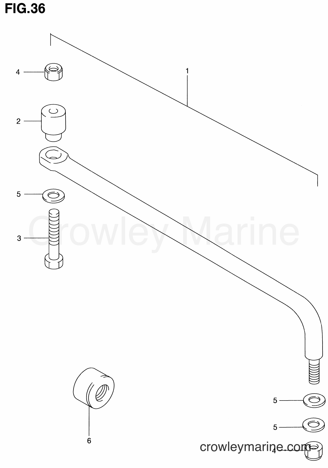 Suzuki Marine DT100 - TIE ROD
