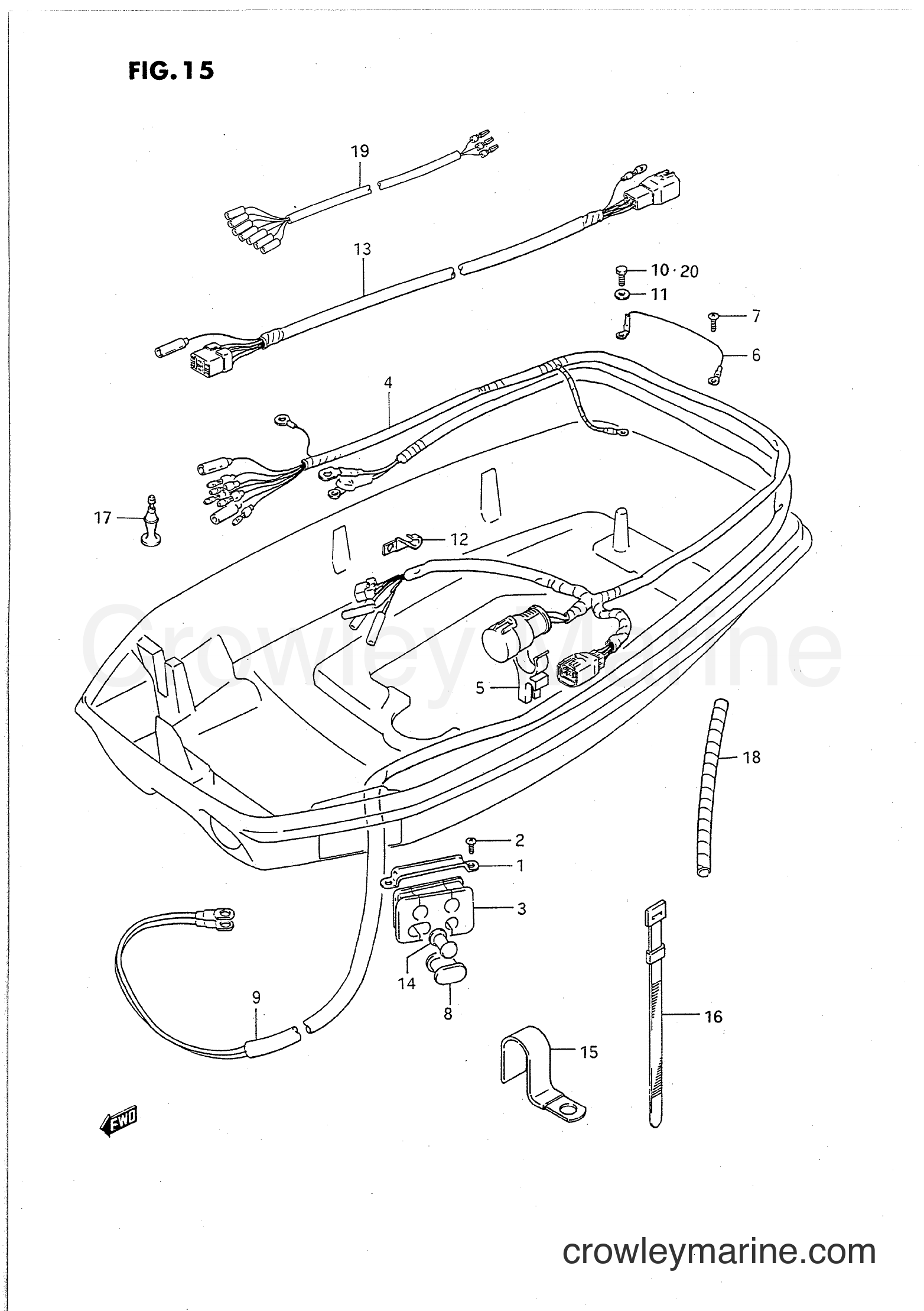 Suzuki Marine PU55 - ELECTRICAL (3)