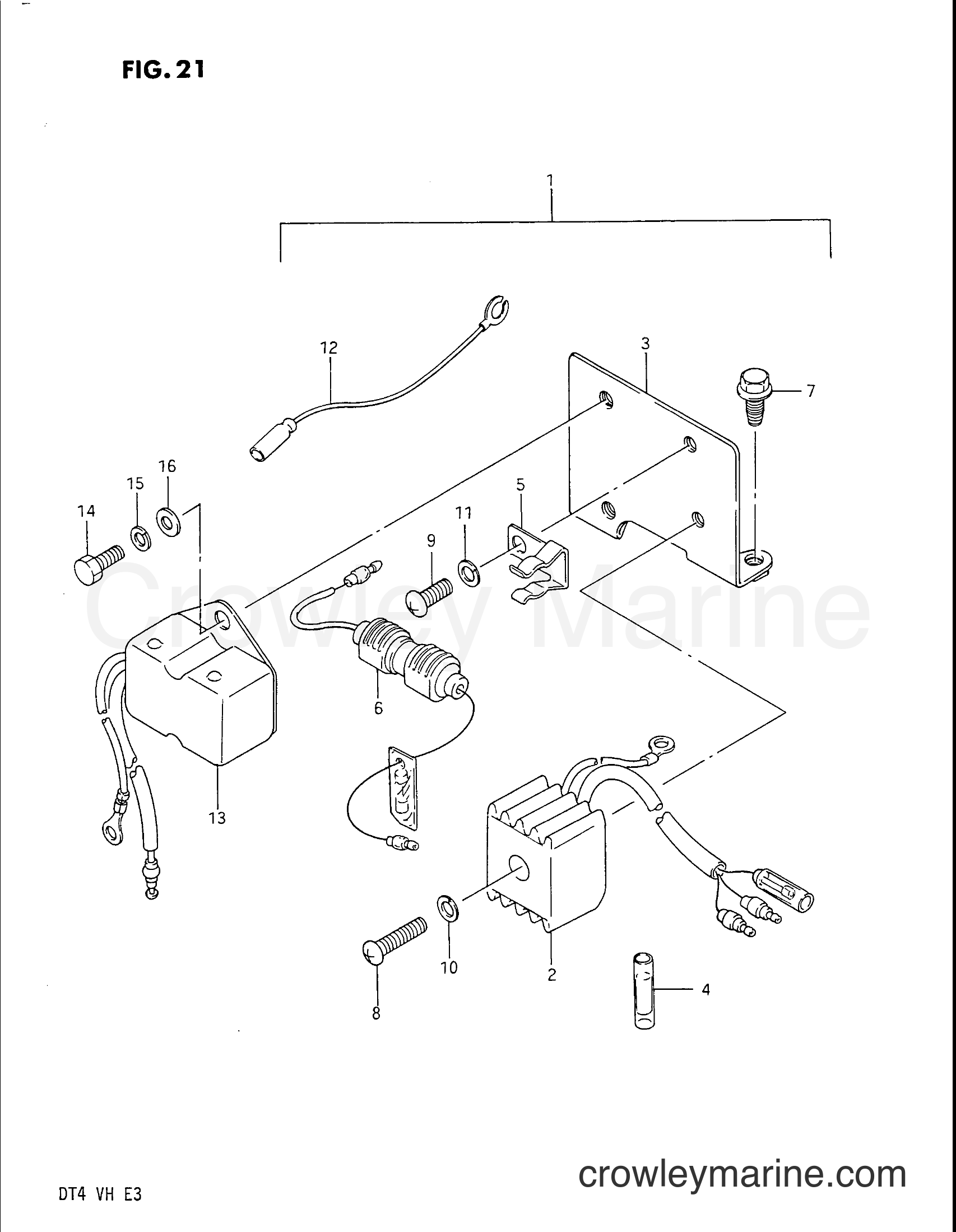 Suzuki Marine DT4V - OPTIONAL : ELECTRICAL