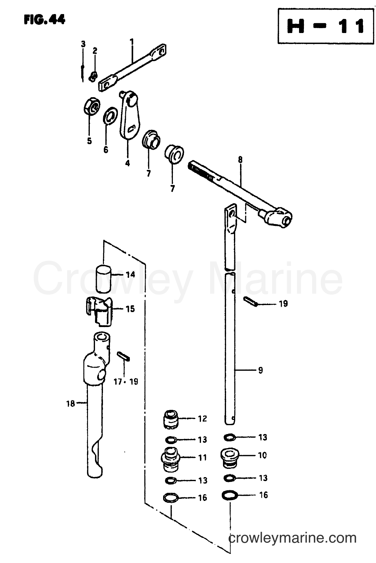Suzuki Marine DT65 - CLUTCH