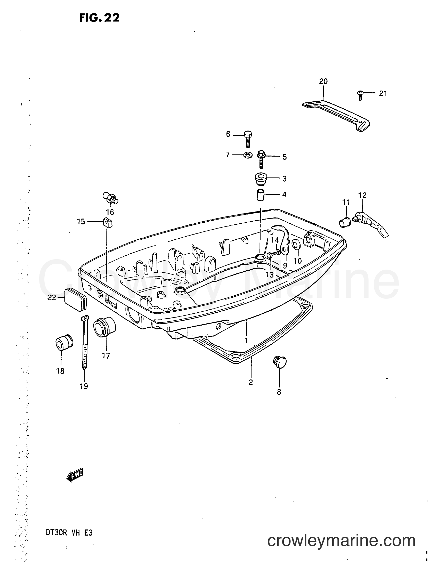 Suzuki Marine DT30 - UNDER COVER