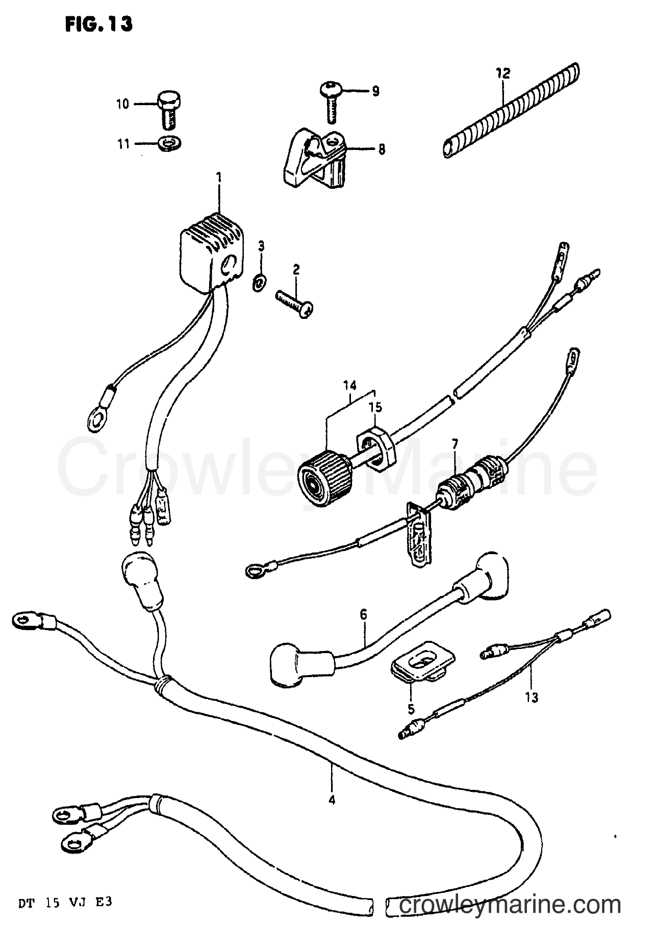 Suzuki Marine DT15 - ELECTRICAL (1)