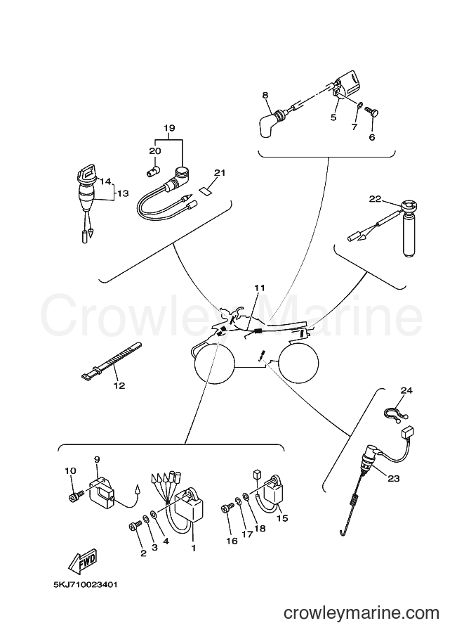 2002 ATV YFS200 - YFS200 (5KJ8) [020] - ELECTRICAL 1