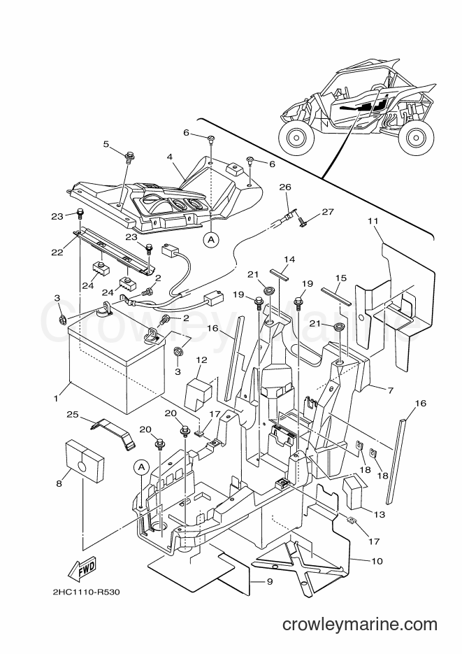 Yamaha Motors YXZ1000E (2HC4) [010] - ELECTRICAL 2