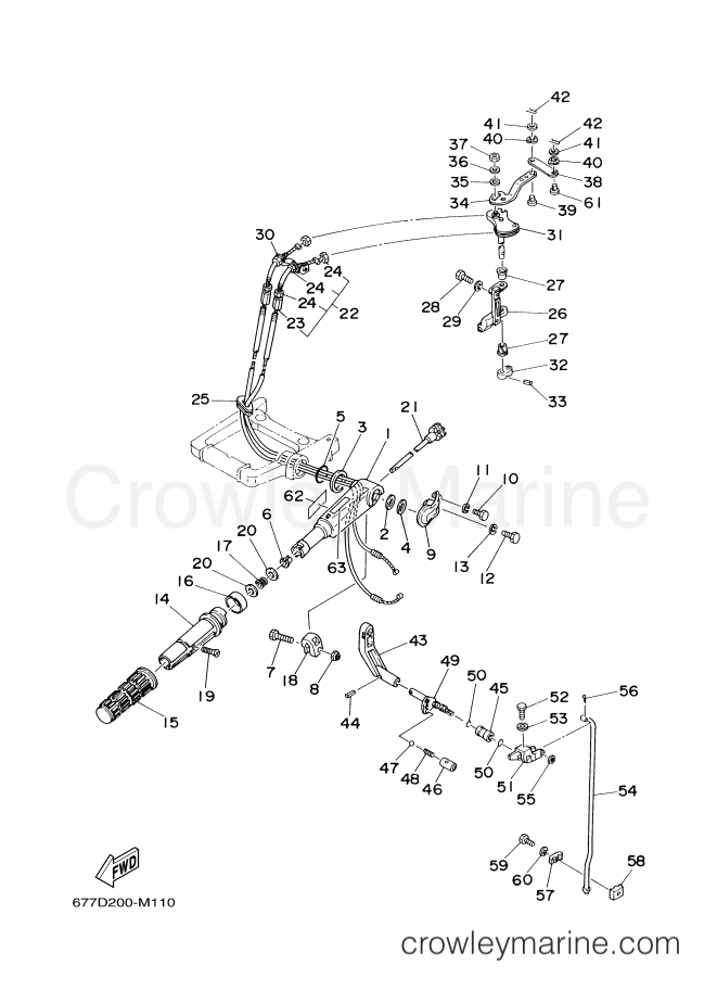 Yamaha Motors E8DMHS (677E) [040] - CONTROL
