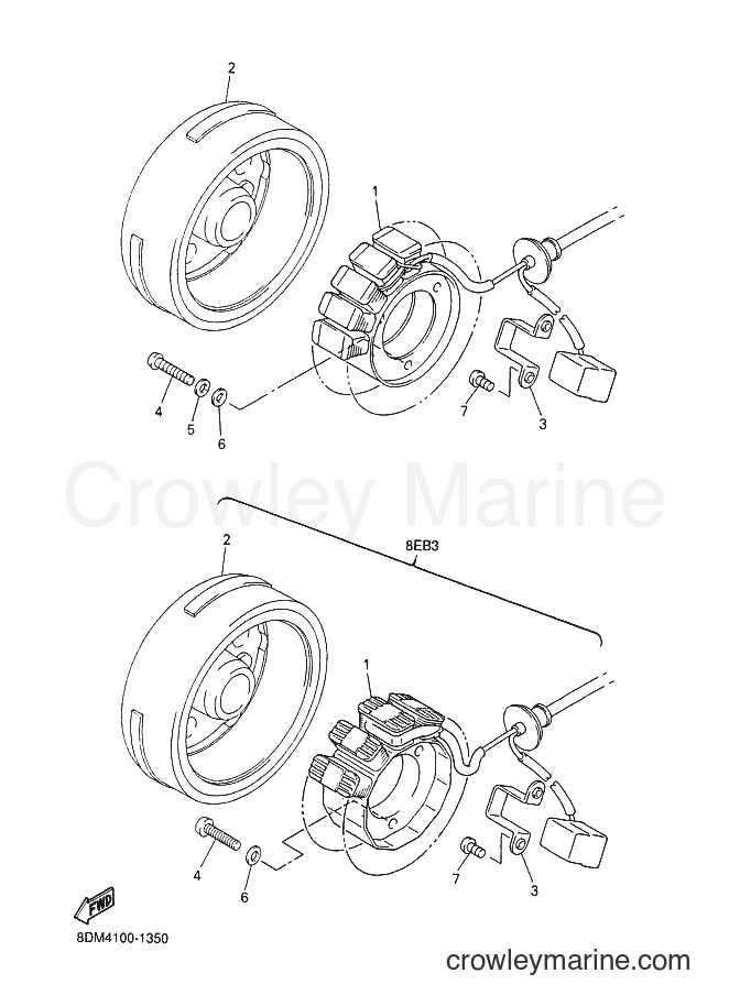 Yamaha Motors VT700 (8DM4) [020] - GENERATOR