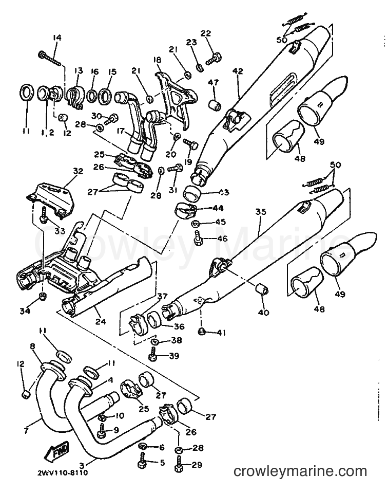 1992 Cruiser XVZ13TD - XVZ13TD (3JJC) [010] - CRANKCASE