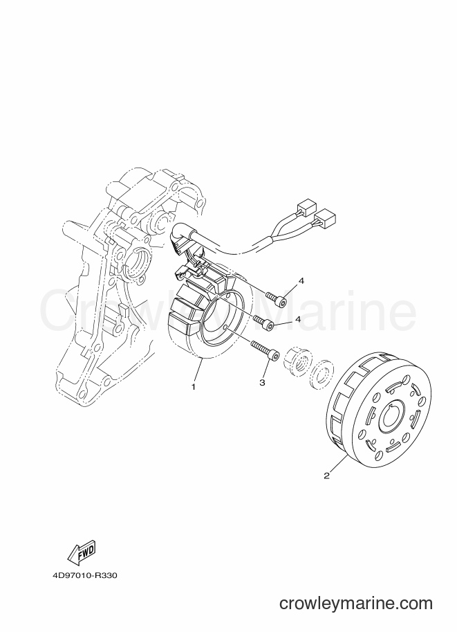 Yamaha Motors YP250 (4D97) [010] - GENERATOR
