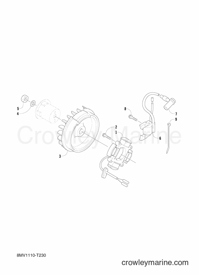 Yamaha Motors SRX120 (8MV2) [010] - GENERATOR