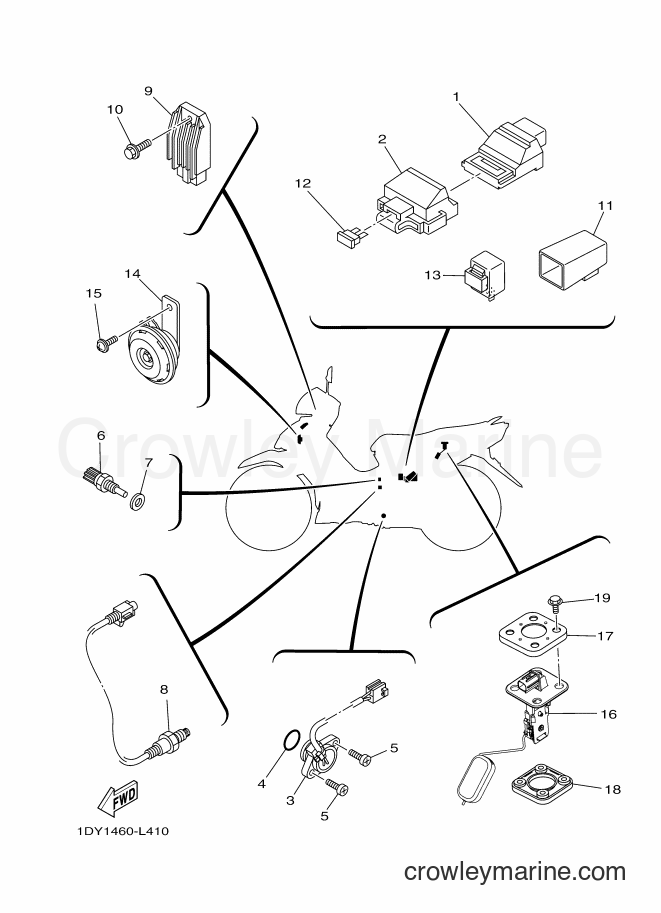 Yamaha Motors T115FSEC (1DY3) [010] - ELECTRICAL 2