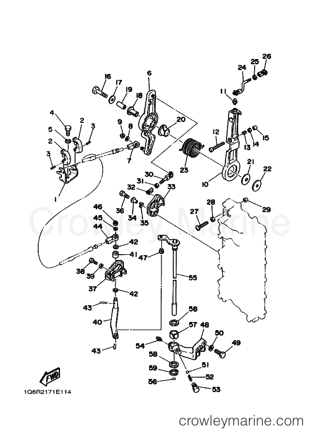 Yamaha Motors 150TRQ (6R20) [010] - CONTROL