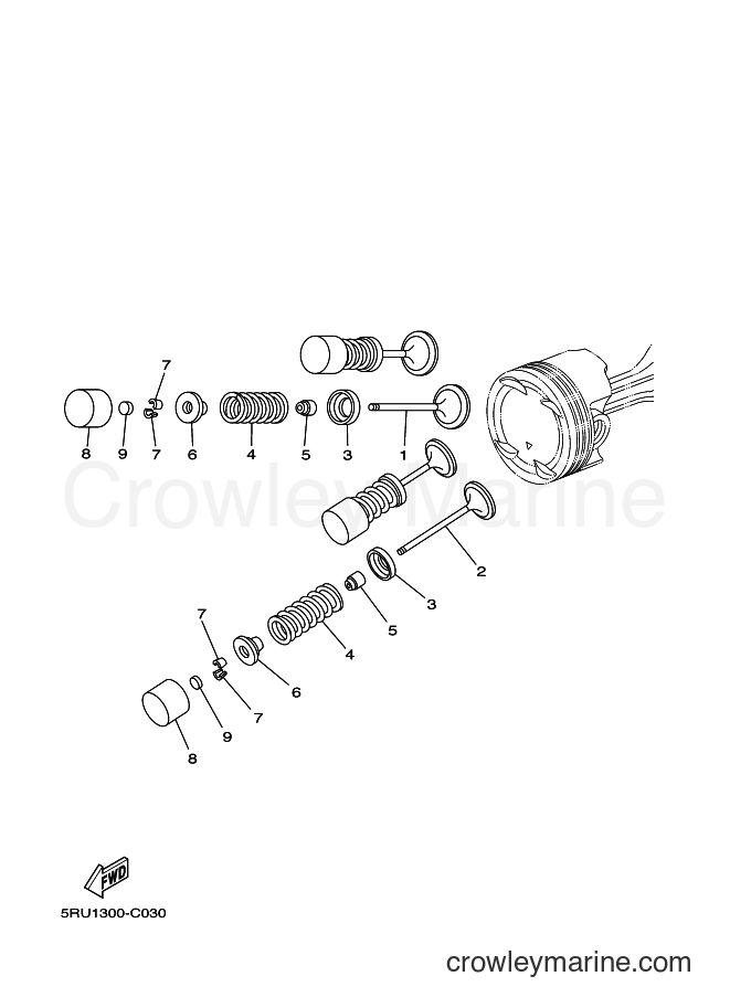 Yamaha Motors YP400A (34B1) [010] - VALVE
