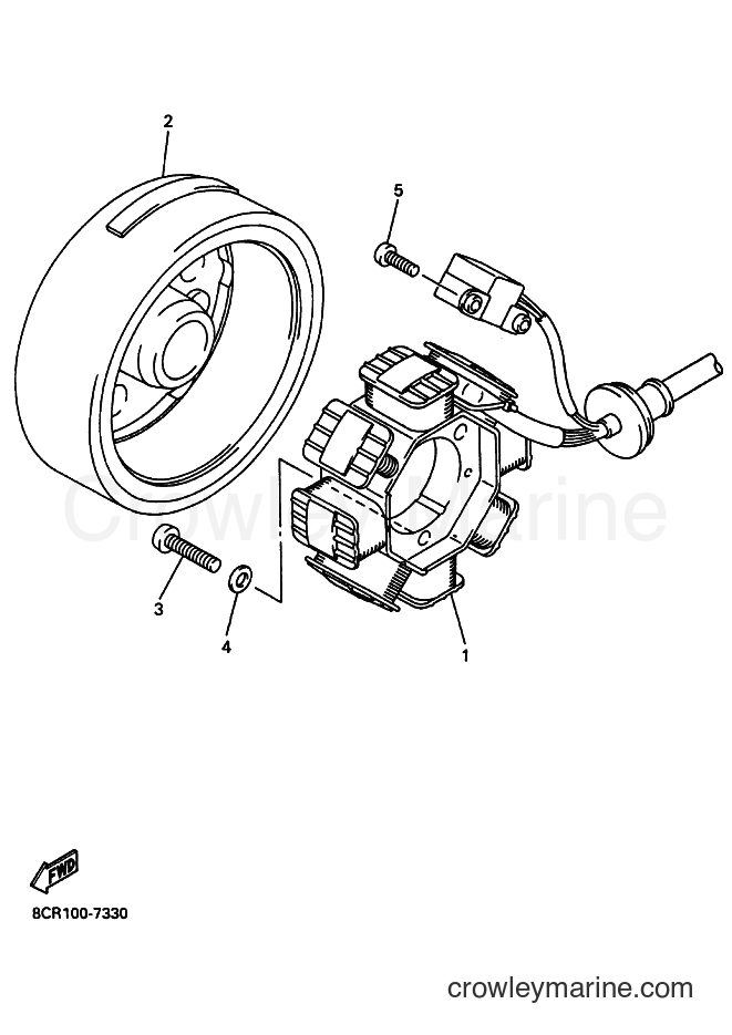 Yamaha Motors VX500 (8CJ5) [020] - GENERATOR