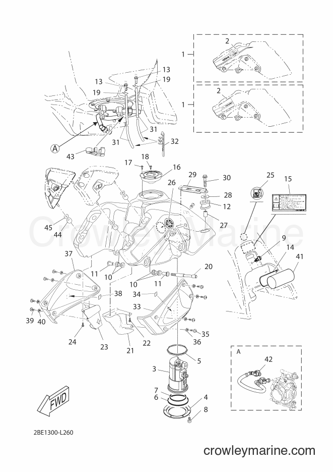 2012 Dirt Bike XT660ZA - XT660ZA (2BE1) [030] - FUEL TANK