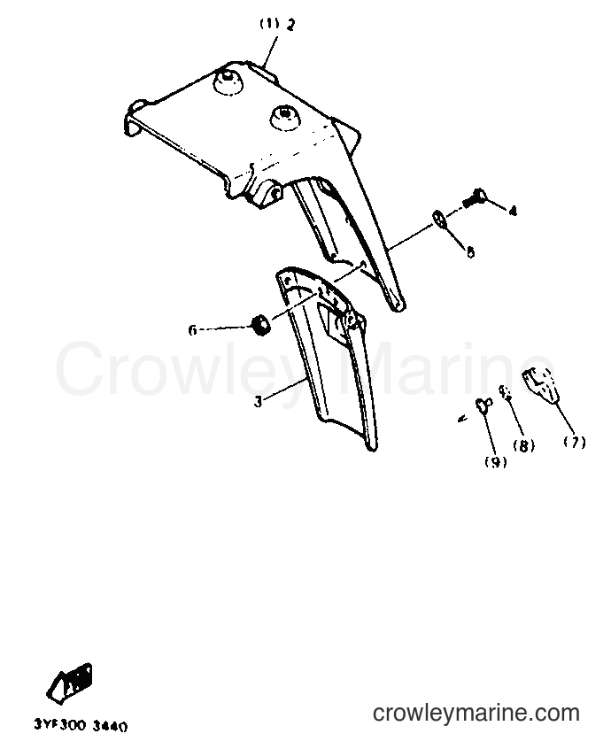 1996 Dirt Bike XTZ660 - XTZ660 (4MY3) [070] - ALTERNATE FOR CHASSIS