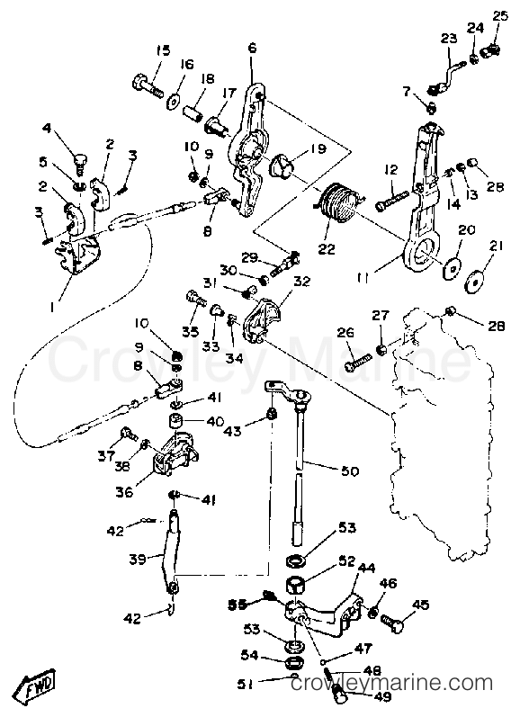 Yamaha Motors 175ETXJ - CONTROL ENGINE