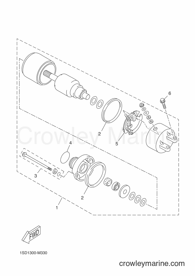 Yamaha Motors YP400RA (1SDA) [020] - STARTING MOTOR